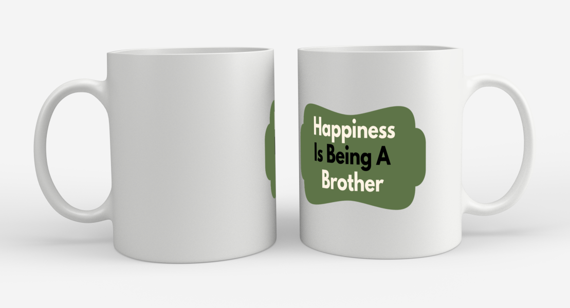 happiness is being a brother Koffiemok - Theemok