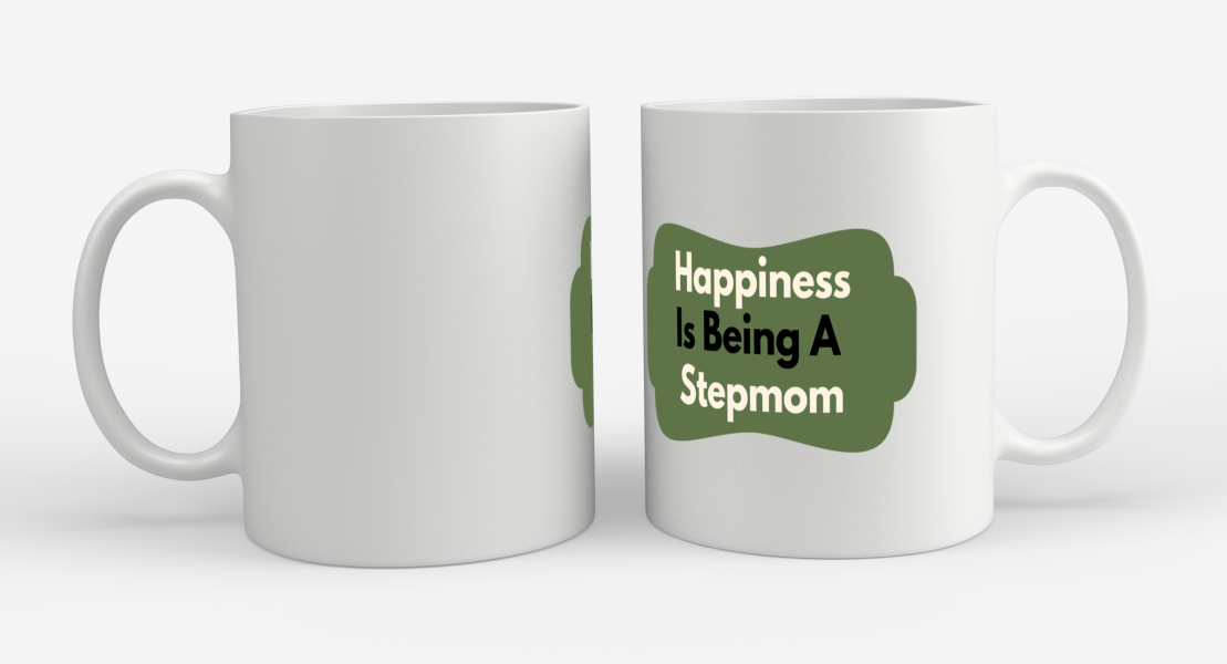 happiness is being a stepmom Koffiemok - Theemok