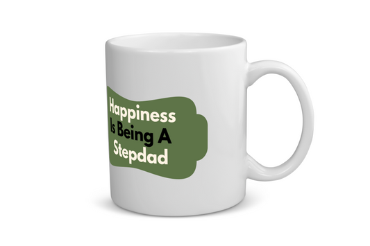 happiness is being a stepdad Koffiemok - Theemok