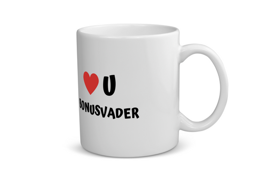 love u bonusvader Koffiemok - Theemok