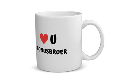 love u bonusbroer Koffiemok - Theemok