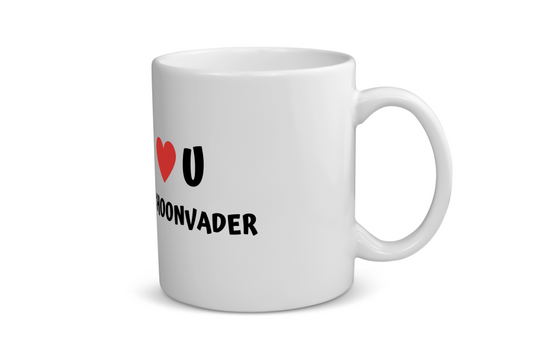 love u schoonvader Koffiemok - Theemok