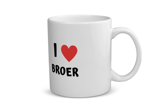 i love broer Koffiemok - Theemok