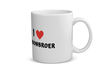 i love schoonbroer Koffiemok - Theemok