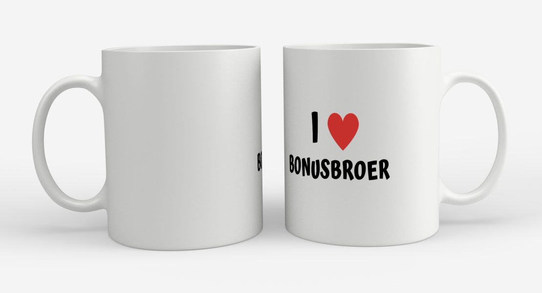 i love bonusbroer Koffiemok - Theemok