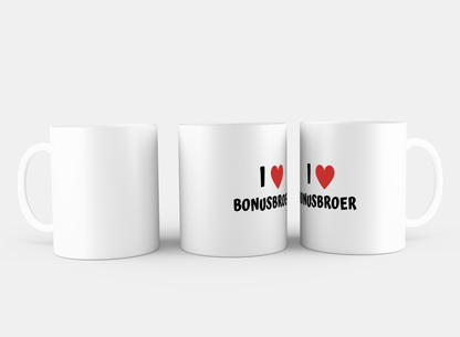 i love bonusbroer Koffiemok - Theemok