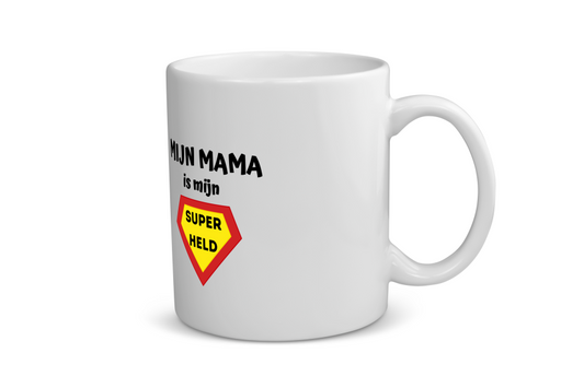 mijn mama is mijn superheld Koffiemok - Theemok
