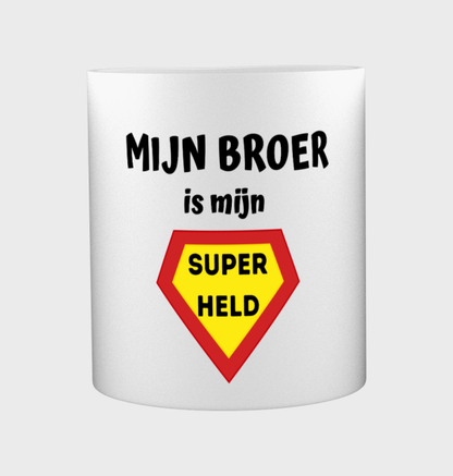 mijn broer is mijn superheld Koffiemok - Theemok