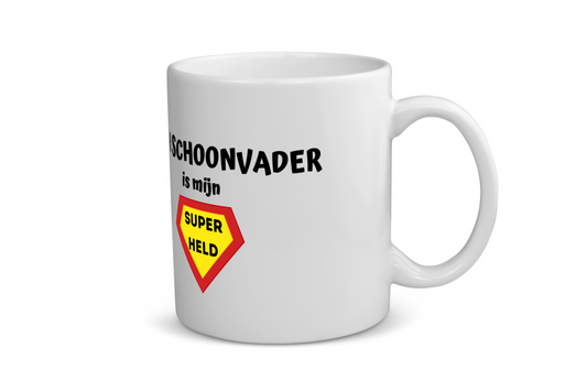 mijn schoonvader is mijn superheld Koffiemok - Theemok