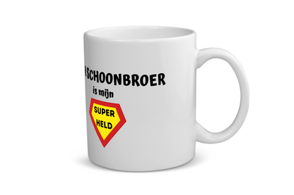 mijn schoonbroer is mijn superheld Koffiemok - Theemok