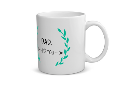 dad i love you Koffiemok - Theemok