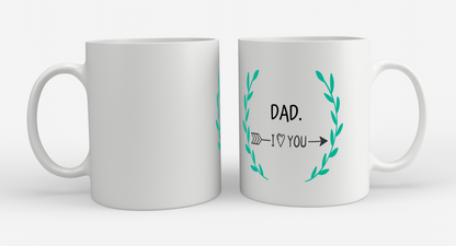 dad i love you Koffiemok - Theemok