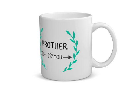 brother i love you Koffiemok - Theemok