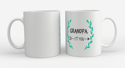 grandpa i love you Koffiemok - Theemok