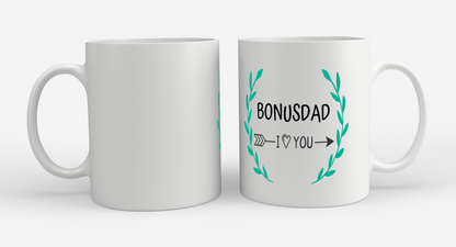 bonusdad i love you Koffiemok - Theemok