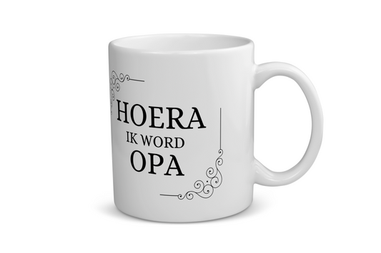 hoera ik word opa Koffiemok - Theemok