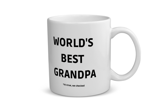 world's best grandpa it's true we checked Koffiemok - Theemok