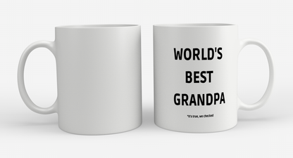 world's best grandpa it's true we checked Koffiemok - Theemok