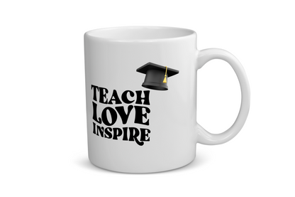 teach love inspire Koffiemok - Theemok