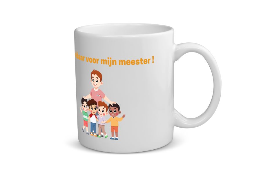 dankbaar voor mijn meester Koffiemok - Theemok