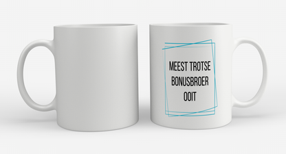 meest trotse bonusbroer ooit Koffiemok - Theemok