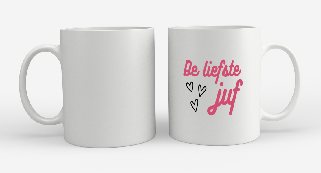 de liefste juf Koffiemok - Theemok