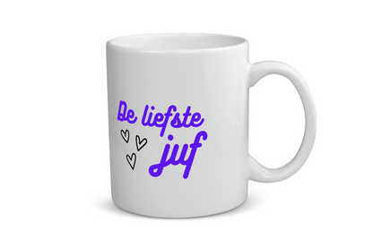 de liefste juf Koffiemok - Theemok