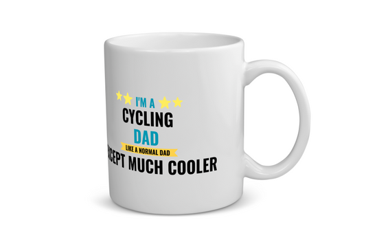 i'm a cycling dad like a normal dad except much cooler Koffiemok - Theemok