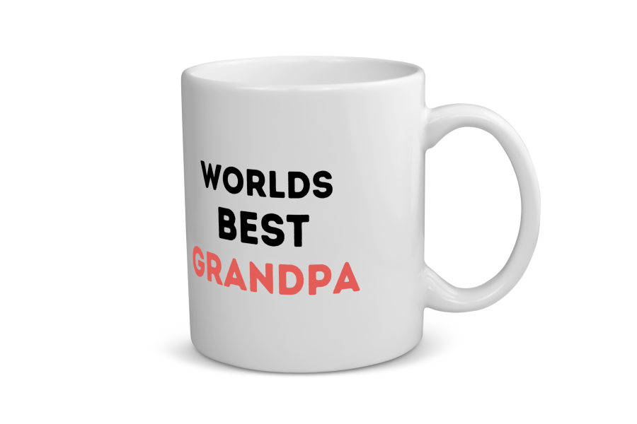 worlds best grandpa Koffiemok - Theemok