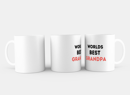 worlds best grandpa Koffiemok - Theemok