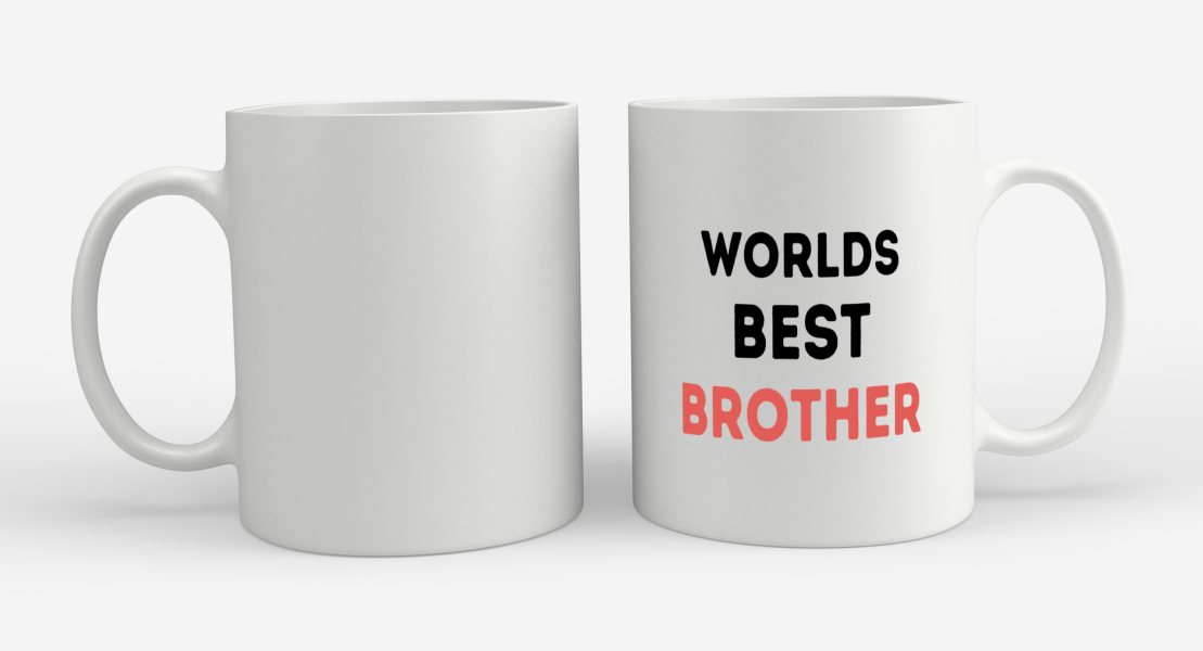 worlds best brother Koffiemok - Theemok