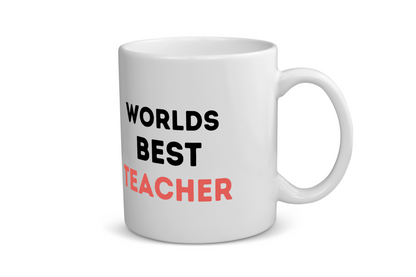 worlds best teacher Koffiemok - Theemok