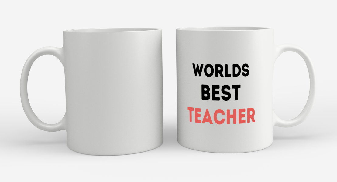 worlds best teacher Koffiemok - Theemok