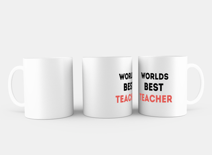 worlds best teacher Koffiemok - Theemok