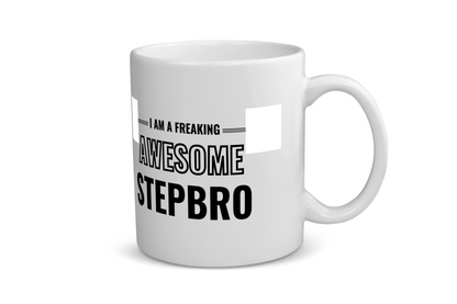 i am a freaking awesome stepbro Koffiemok - Theemok