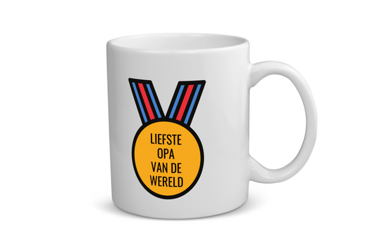 liefste opa van de wereld Koffiemok - Theemok