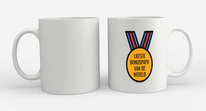 liefste bonuspapa van de wereld Koffiemok - Theemok