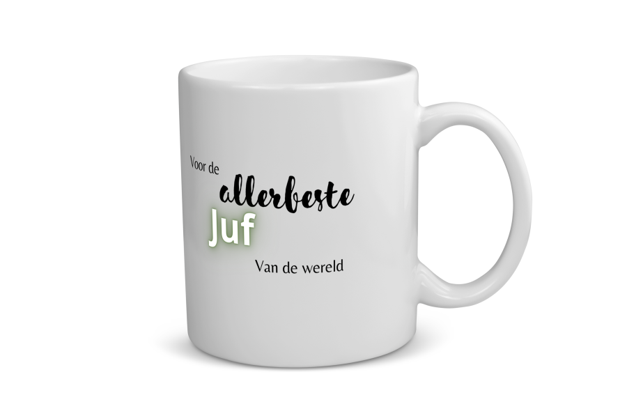 voor de allerbeste juf van de wereld Koffiemok - Theemok