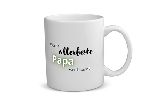 voor de allerbeste papa van de wereld Koffiemok - Theemok