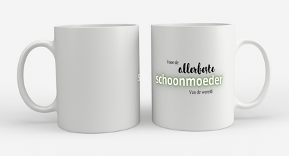 voor de allerbeste schoonmoeder van de wereld Koffiemok - Theemok