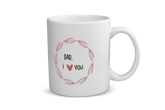 dad i love you Koffiemok - Theemok