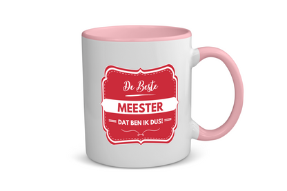 de beste meester, dat ben ik dus Koffiemok - Theemok