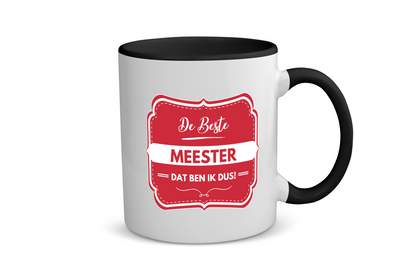 de beste meester, dat ben ik dus Koffiemok - Theemok