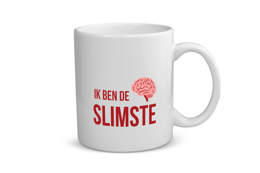 ik ben de slimste Koffiemok - Theemok