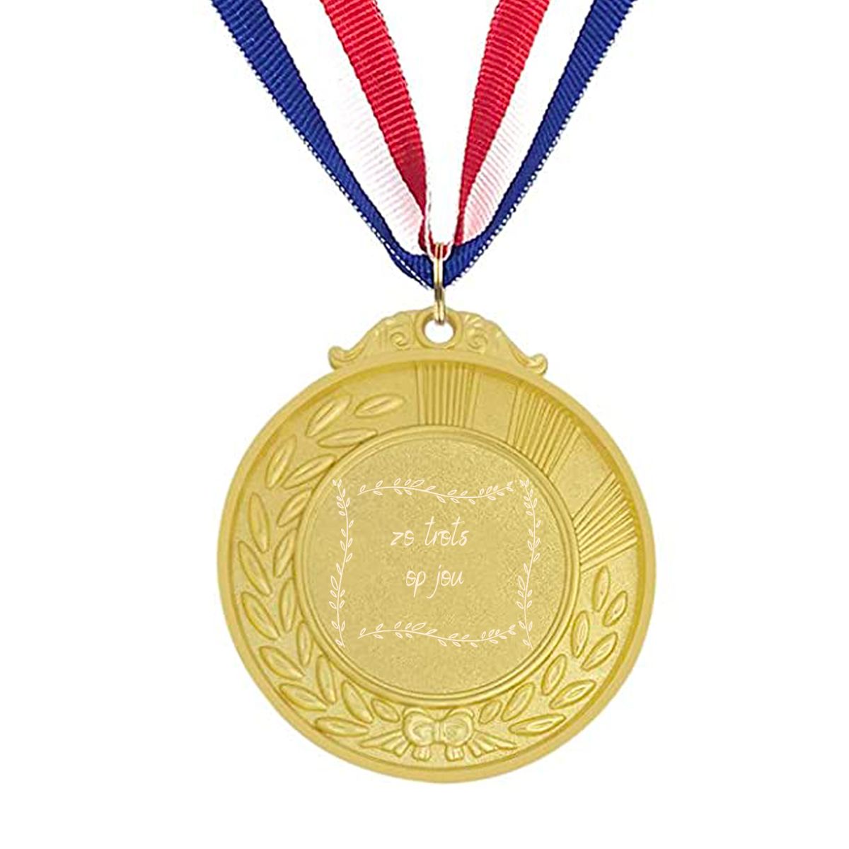 zo trots op jou  cadeau geschenk compliment medaille 🥇🥈🥉