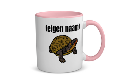 schildpad met eigen naam Koffiemok - Theemok