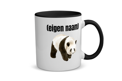 panda met eigen naam Koffiemok - Theemok