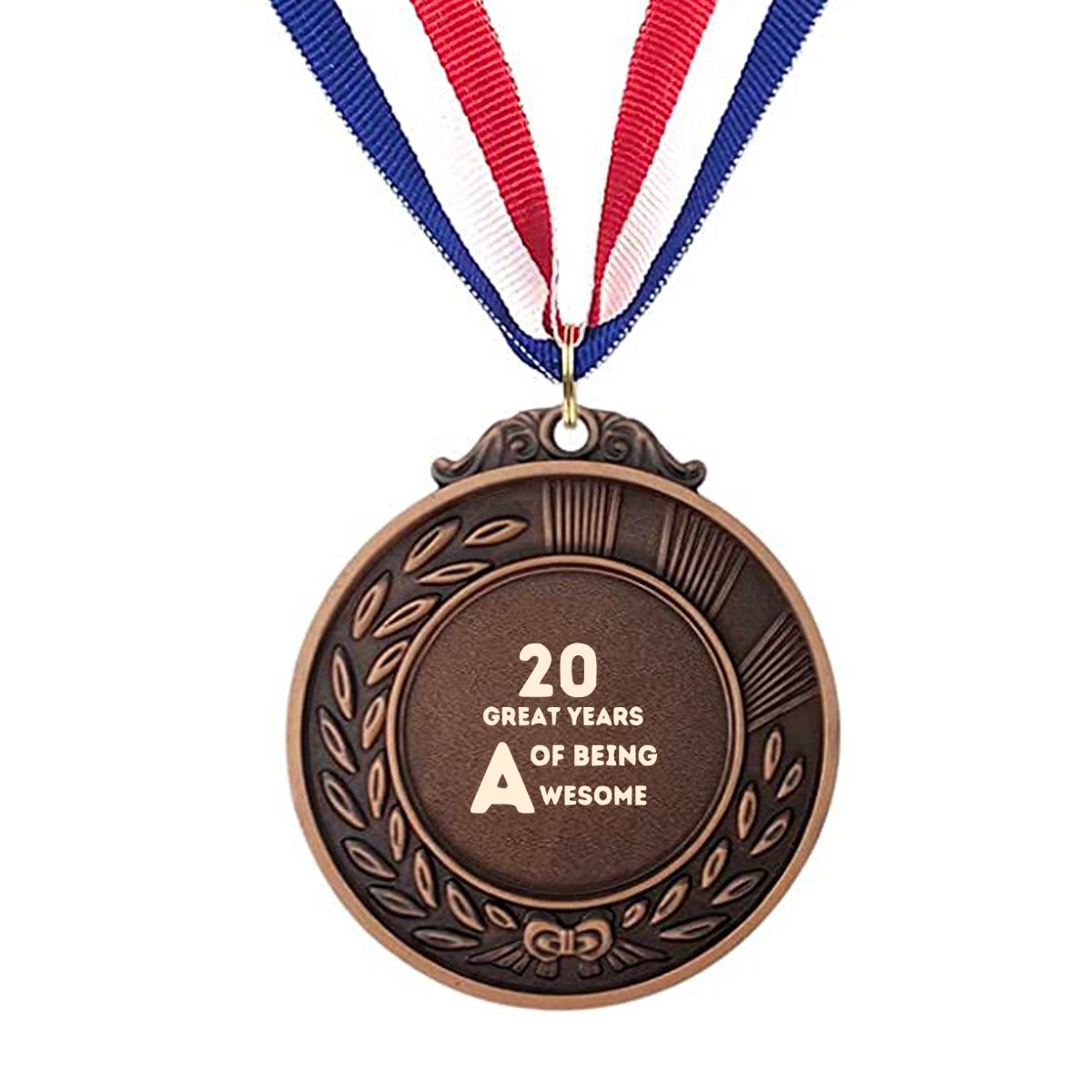 20 jaar of being awesome medaille 🥇🥈🥉