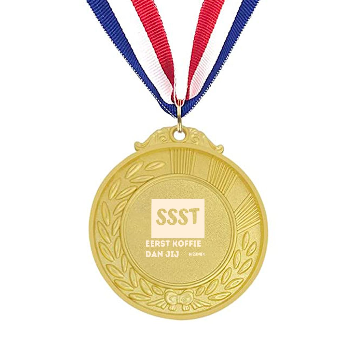 ssst eerst koffie dan jij medaille 🥇🥈🥉