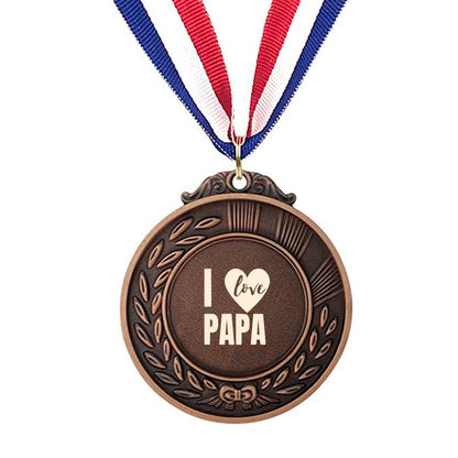 ik hou van papa medaille 🥇🥈🥉